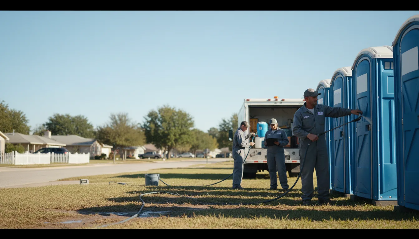 Long-Term Portable Toilet Rental in Montezuma, GA near me